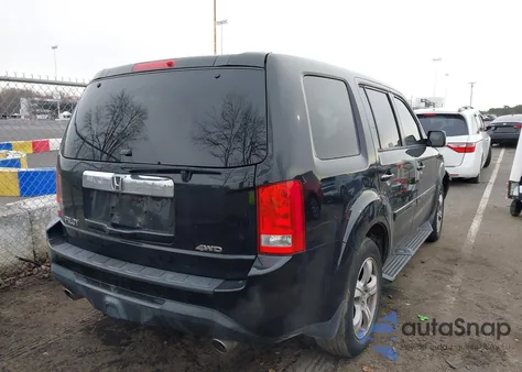2012 Honda Pilot Ex-L from USA, damaged, VIN 5FNYF4H50CB018724